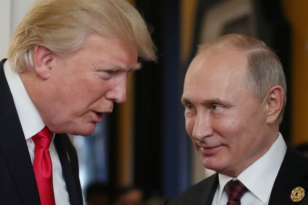 Donald Trump, Vladimir Putin