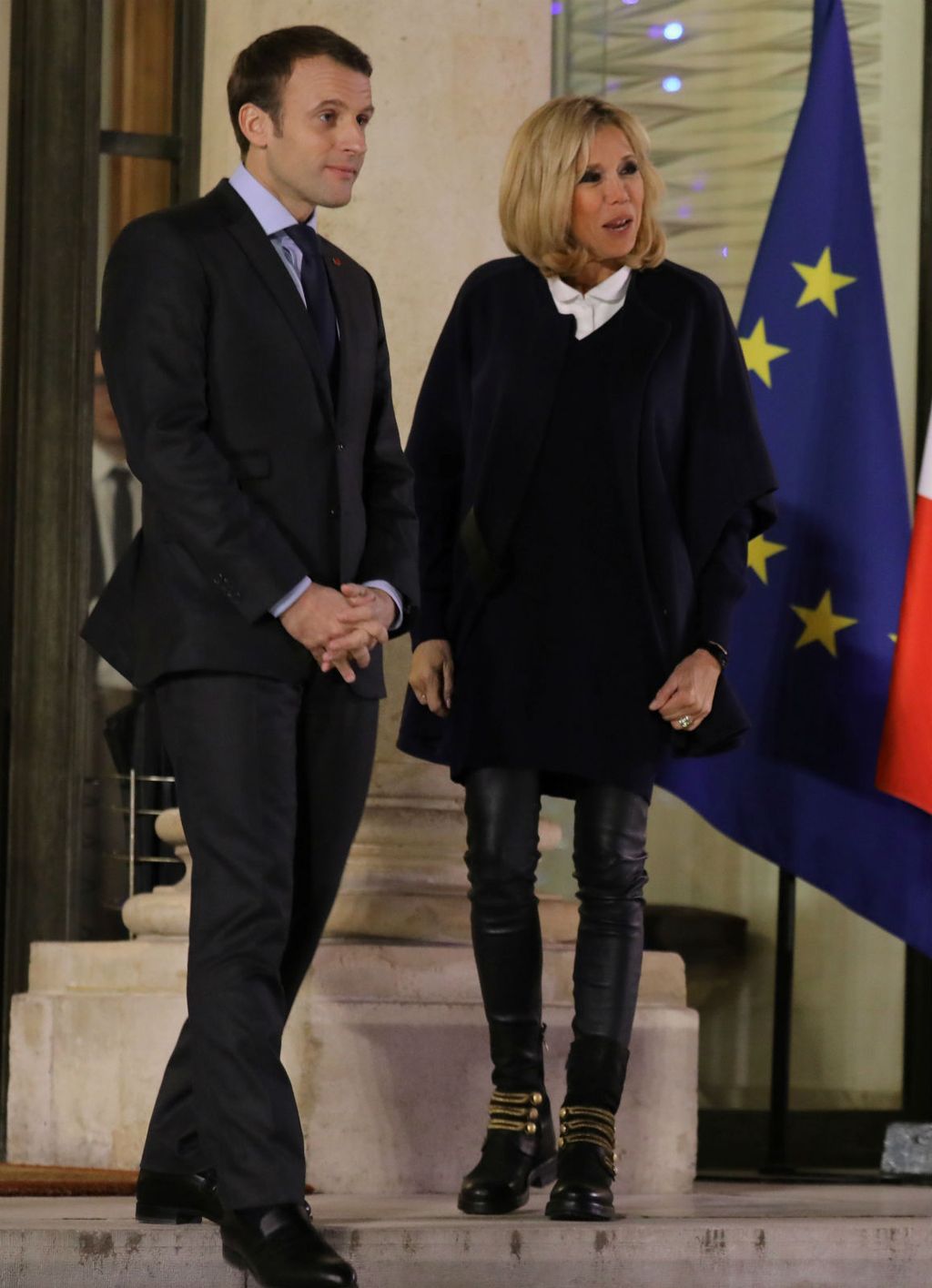 Brigitte Macron sa suprugom Emmanuelom Macronom