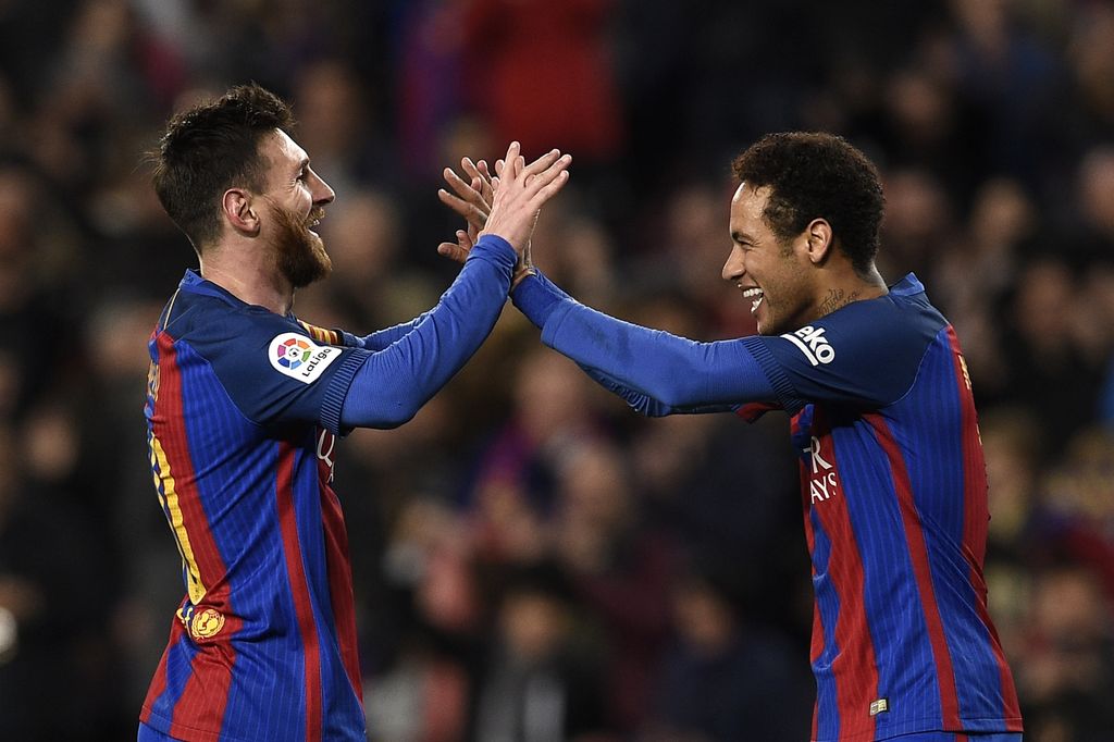 Neymar i Leo Messi (Foto: AFP)