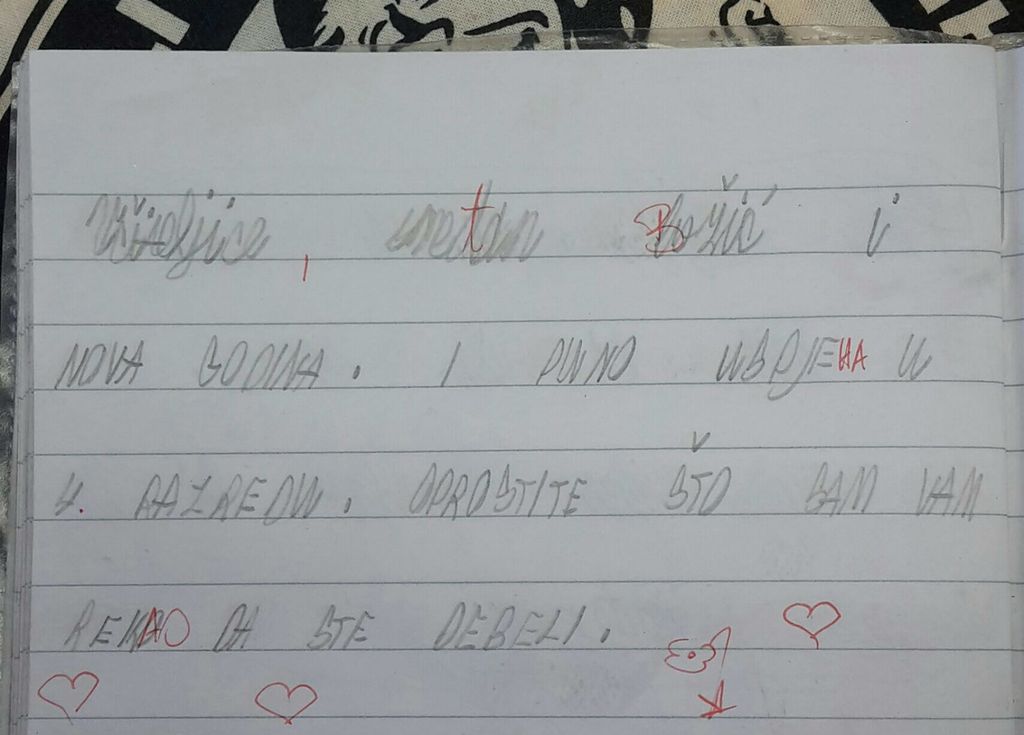 Dječak je učiteljici Ani napisao poruku koja je nasmijala Facebook