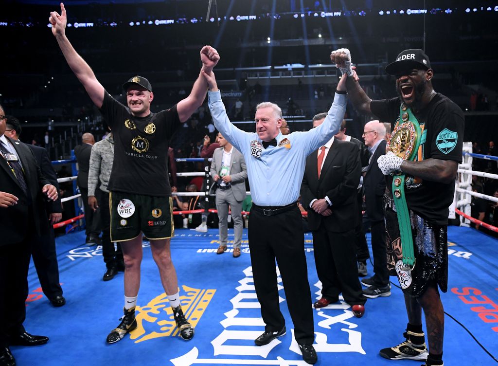 Tyson Fury i Deontay Wilder (Foto: AFP)