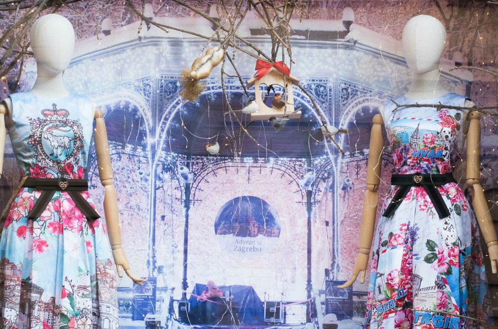 Božićno uređenje izloga dućana modnog dvojca ELFS - 5