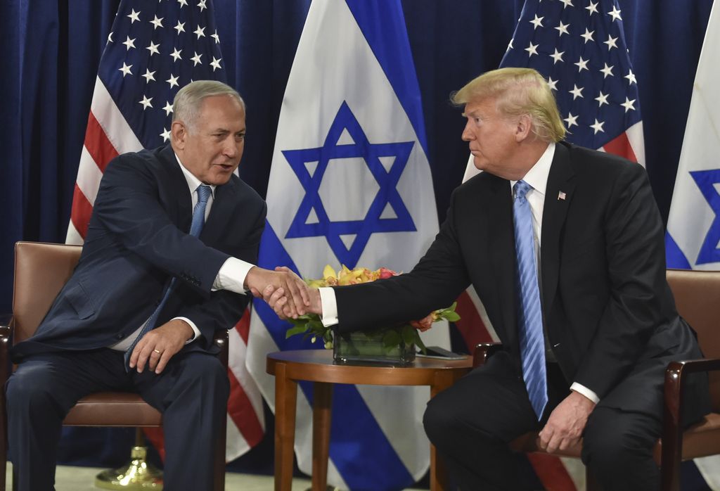 Donald Trump i Benjamin Netanyahu