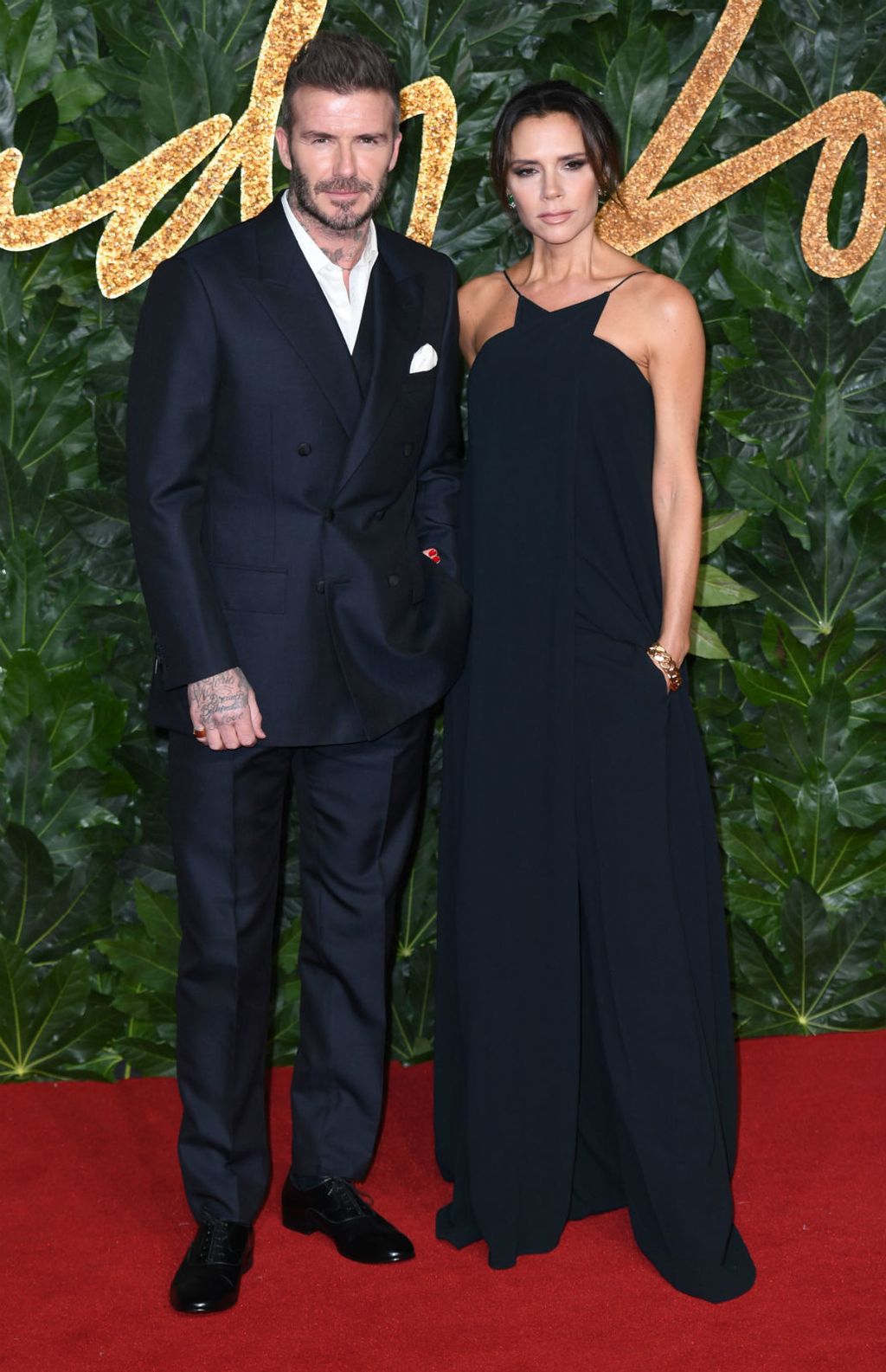 Victoria i David Beckham na dodjeli nagrada British Fashion Awards