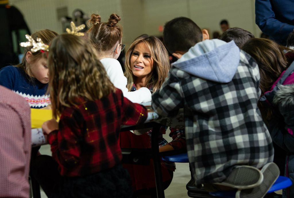 Melania Trump u vojnoj bazi u Washingtonu - 3