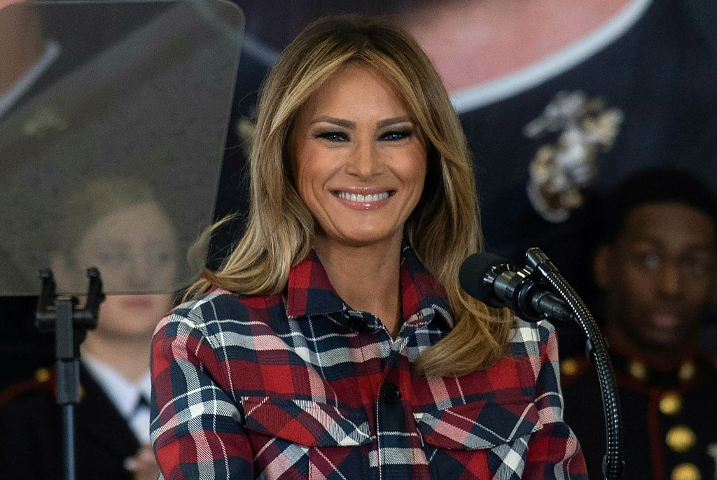 Melania Trump u vojnoj bazi u Washingtonu - 5