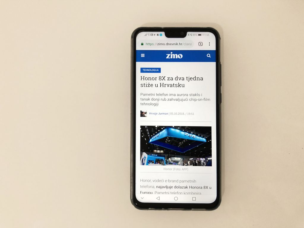 Honor 8X (Foto: ZIMO)