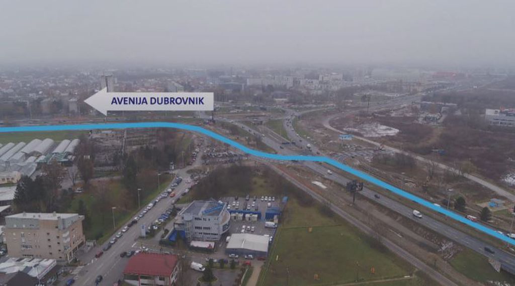 Ceste kojima će se prometovati nakon zatvaranja rotora Remetinec (Foto: Dnevnik.hr) - 1