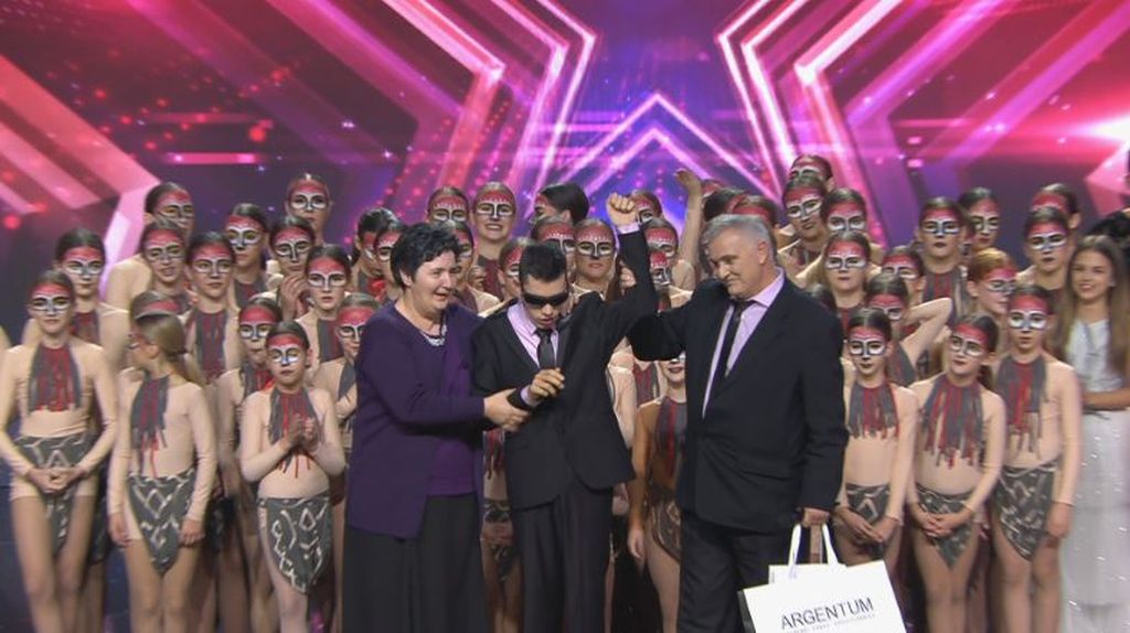 Denis Barta proglašen pobjednikom Supertalenta (Foto: Dnevnik.hr)