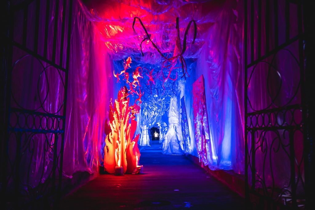 Tunel Grič za Advent je uređen kao imaginarni dvorac iz zaleđene bajke - 12