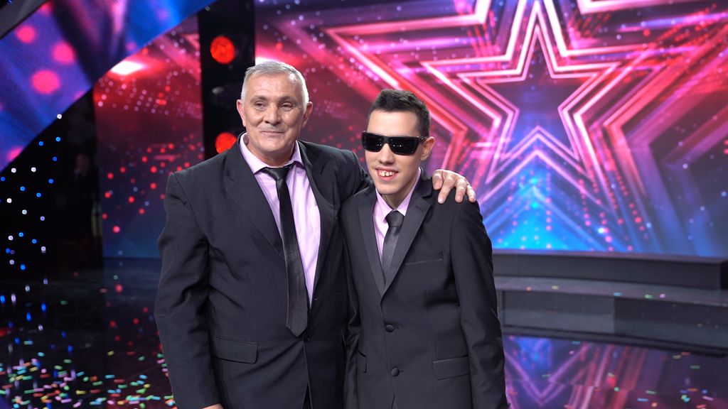 Denis Barta i njegov otac Nebojša