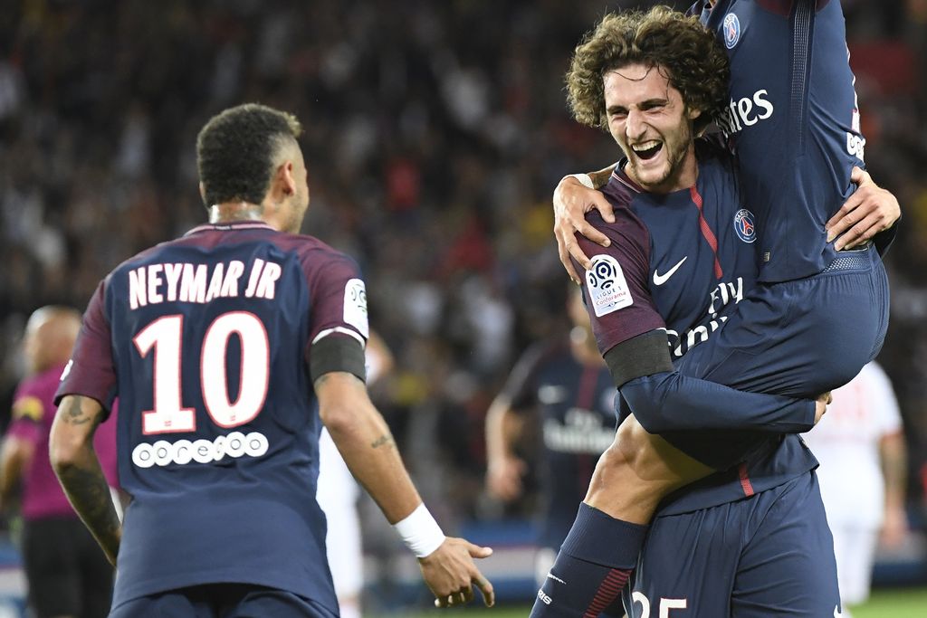 Rabiot slavi gol (Foto: AFP)