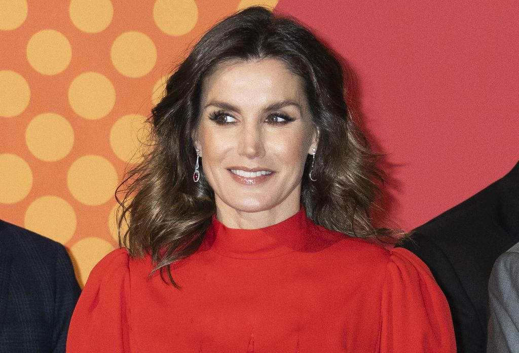 Kraljica Letizia u crvenom - 3