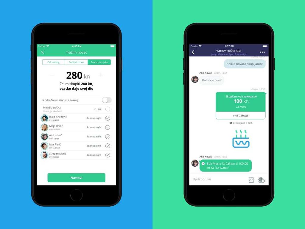 Aplikacija Keks Pay (Foto: Erste banka)