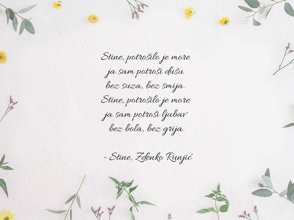 Najljepši stihovi iz pjesama Olivera Dragojevića - 8