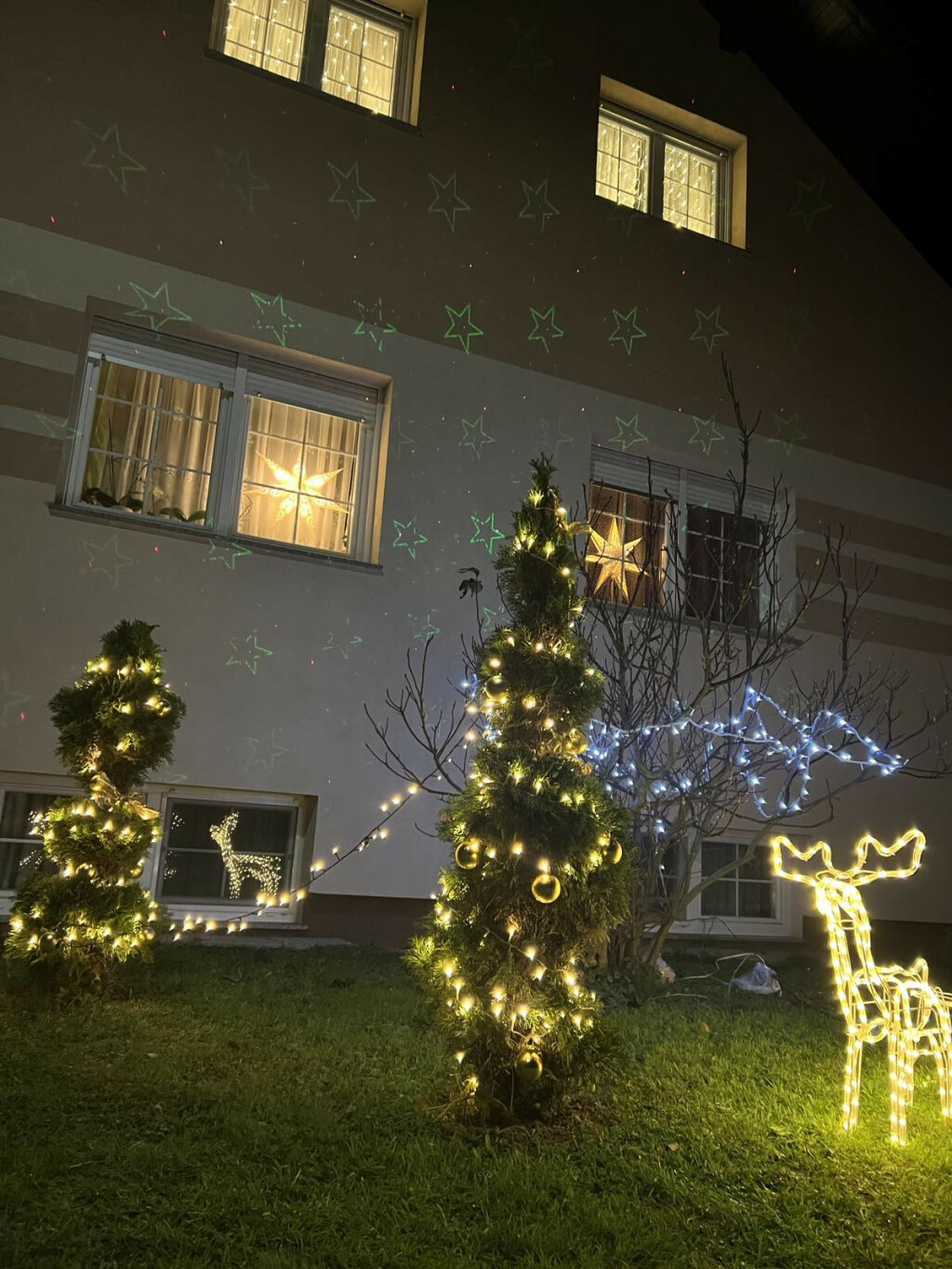 Božićno uređenje kuće i okućnice Marije Ričko iz okolice Ludbrega - 4