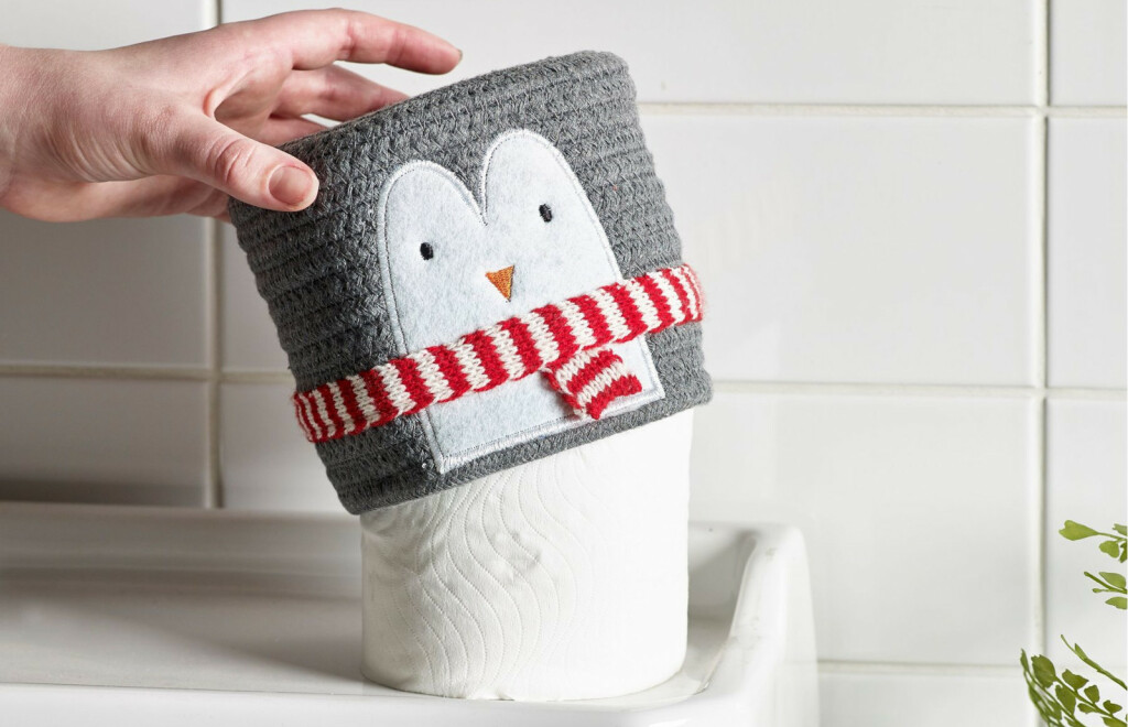 Navlaka za rolu toaletnog papira s likom pingvina - 2