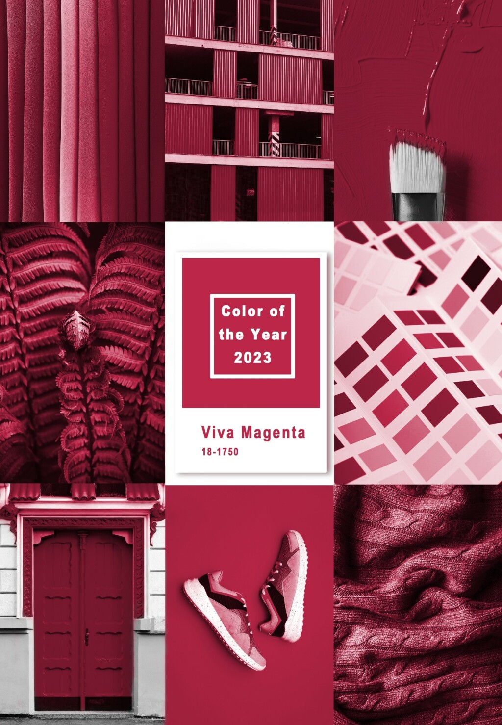 Institut Pantone proglasio je 18-1750 Viva Magenta bojom godine za 2023.