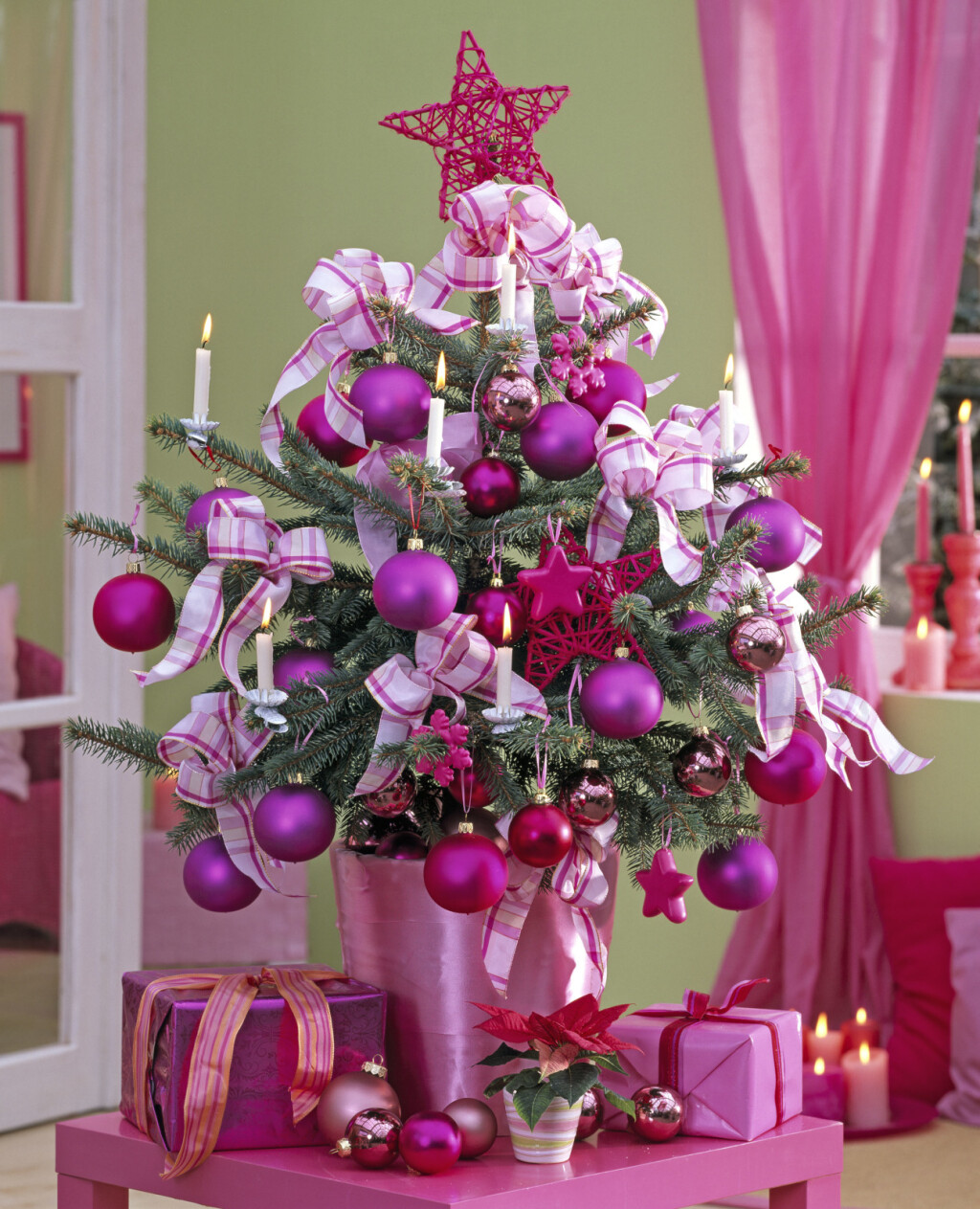 Božićno dekoriranje doma u ružičastoj boji - 2