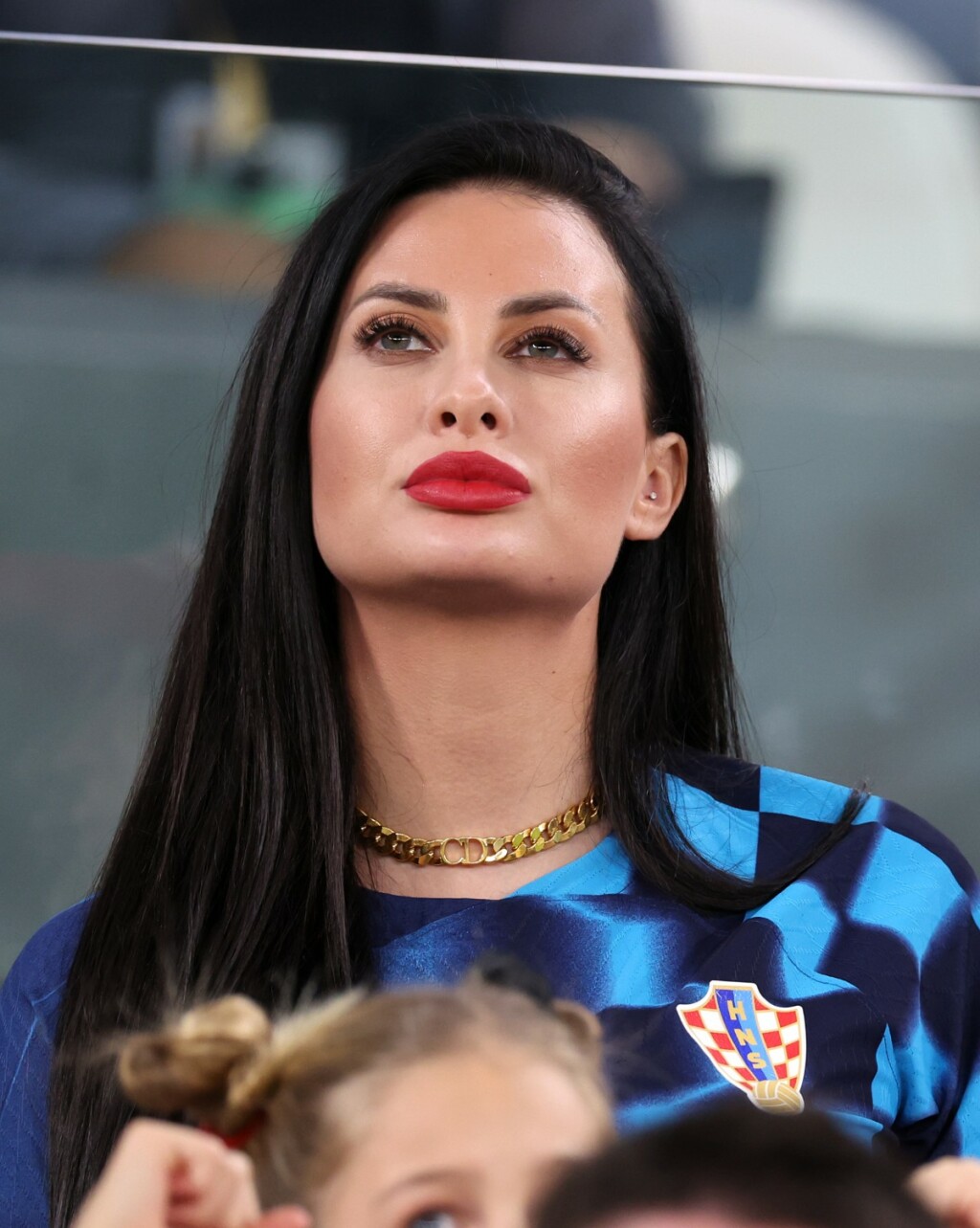 Ivana Vida na utakmici između Hrvatske i Brazila