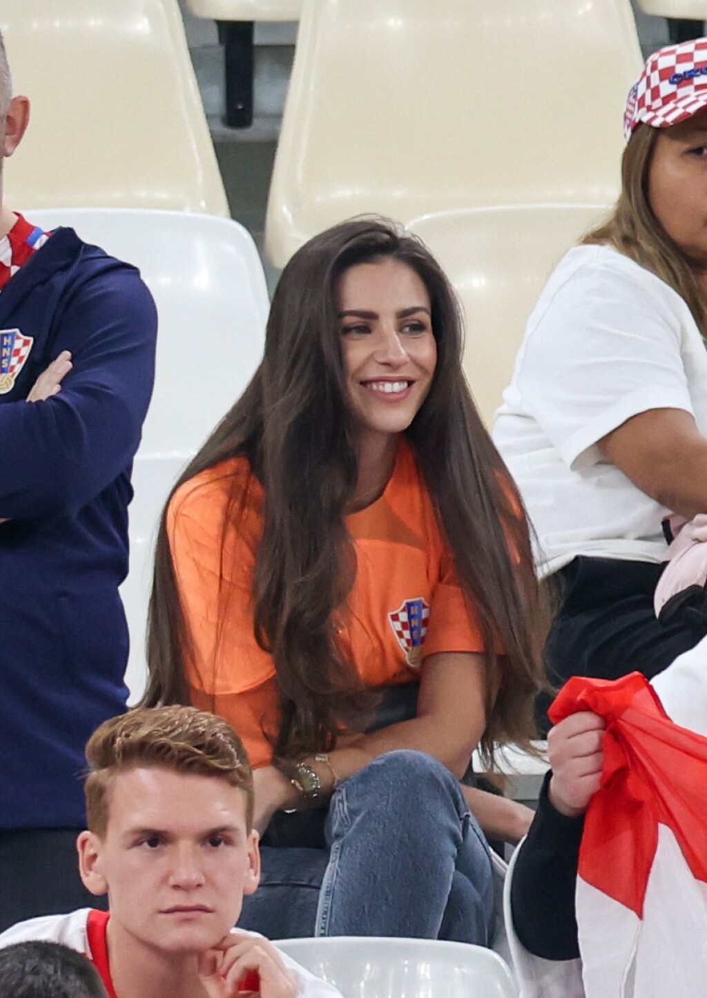 Helena Livaković uoči utakmice između Hrvatske i Argentine