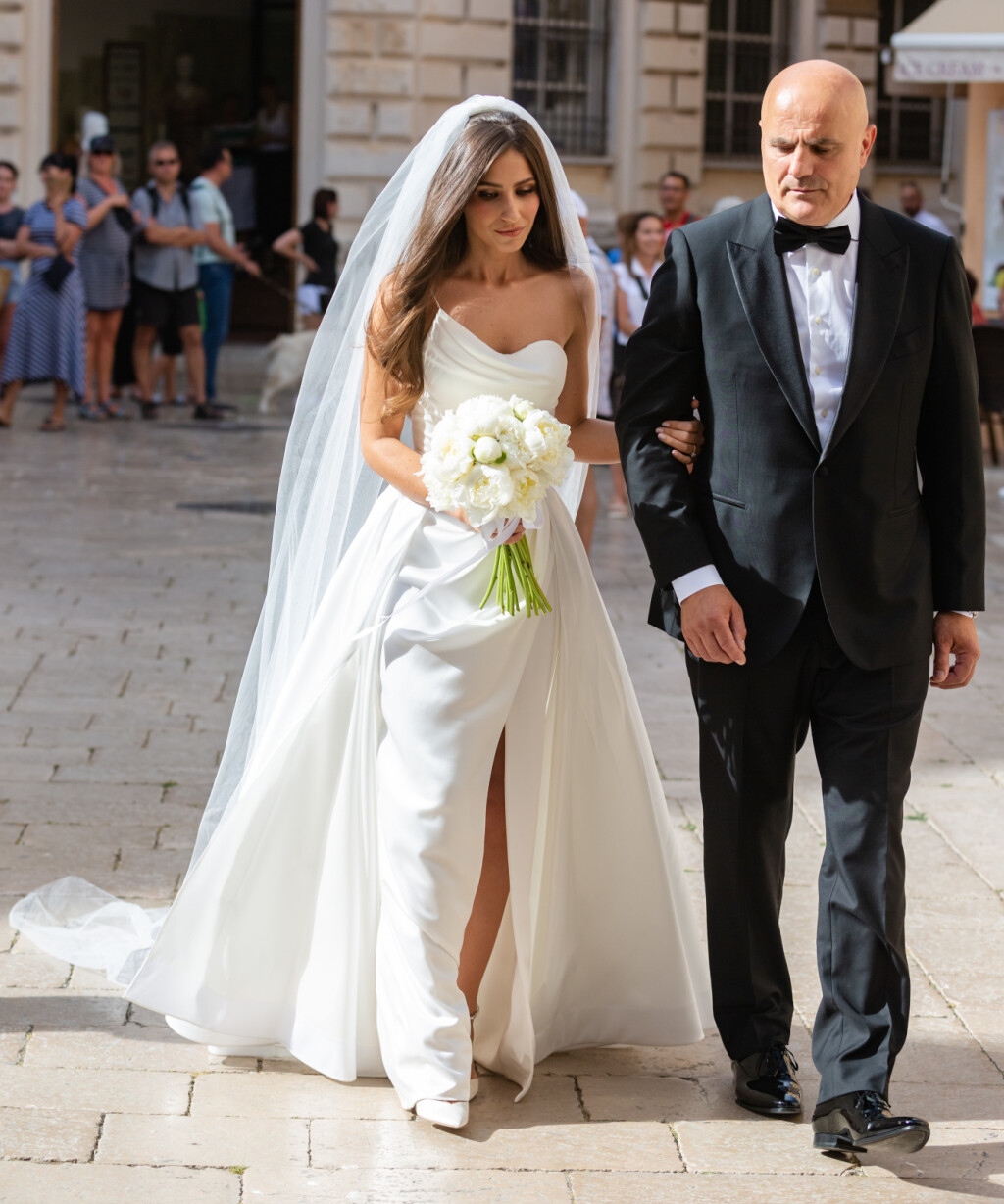 Helena i Dominik Livaković vjenčali su prošle godine u Zadru