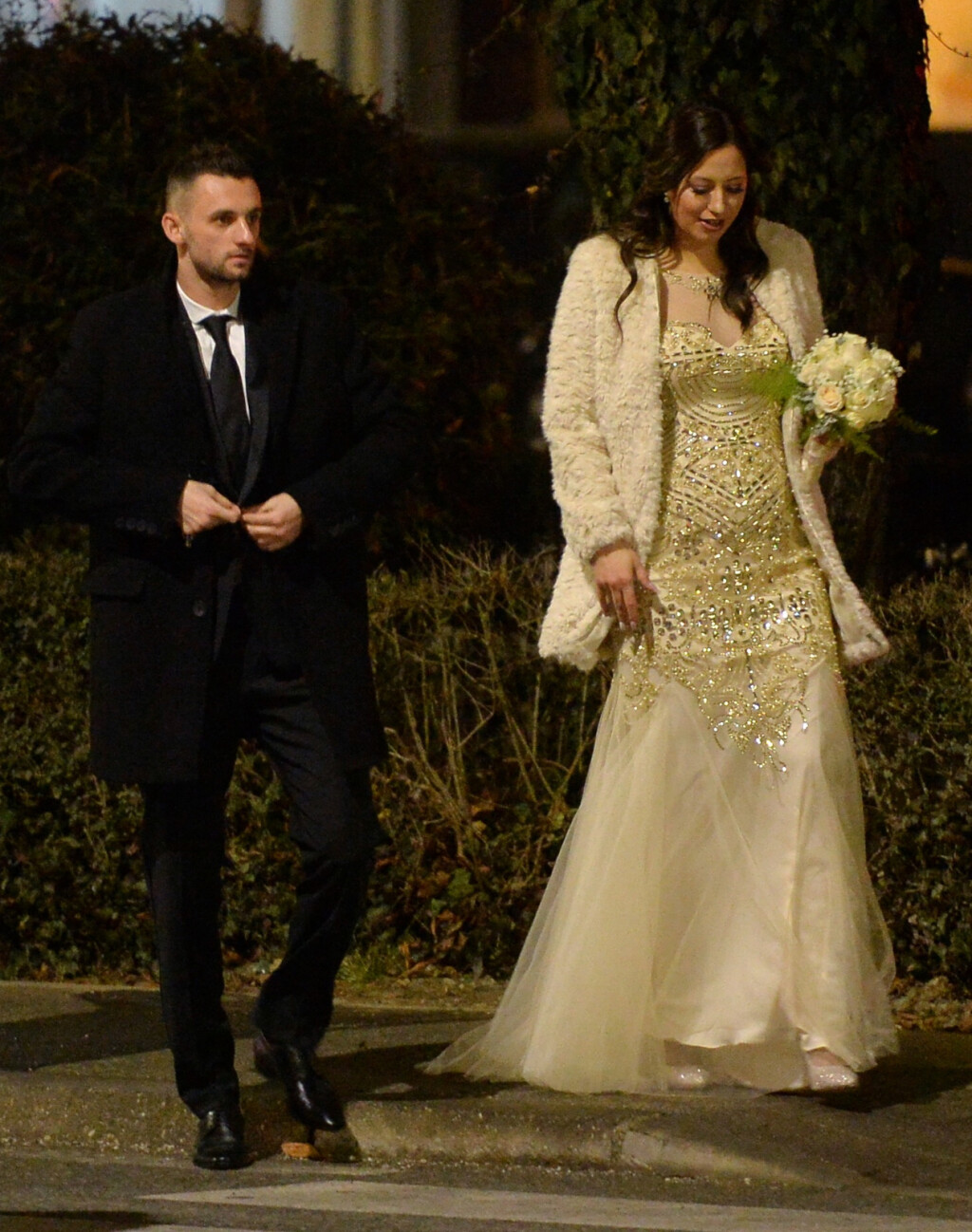 Marcelo Brozović i Silvija Lihtar vjenčali su se 23. prosinca 2016. godine u Velikoj Gorici - 5