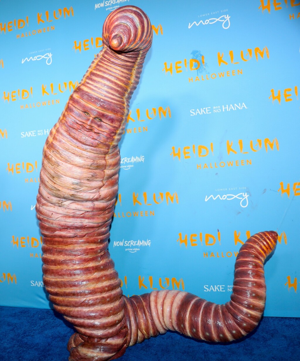 Heidi Klum u kostimu crva