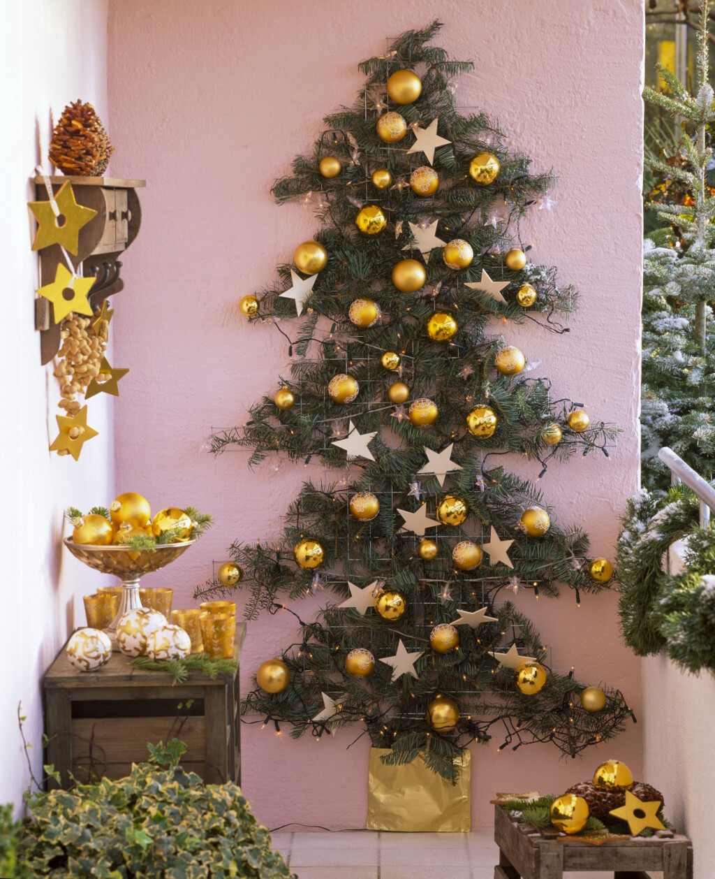 Ako nemate mjesta, bor možete 'smjestiti' i na zid