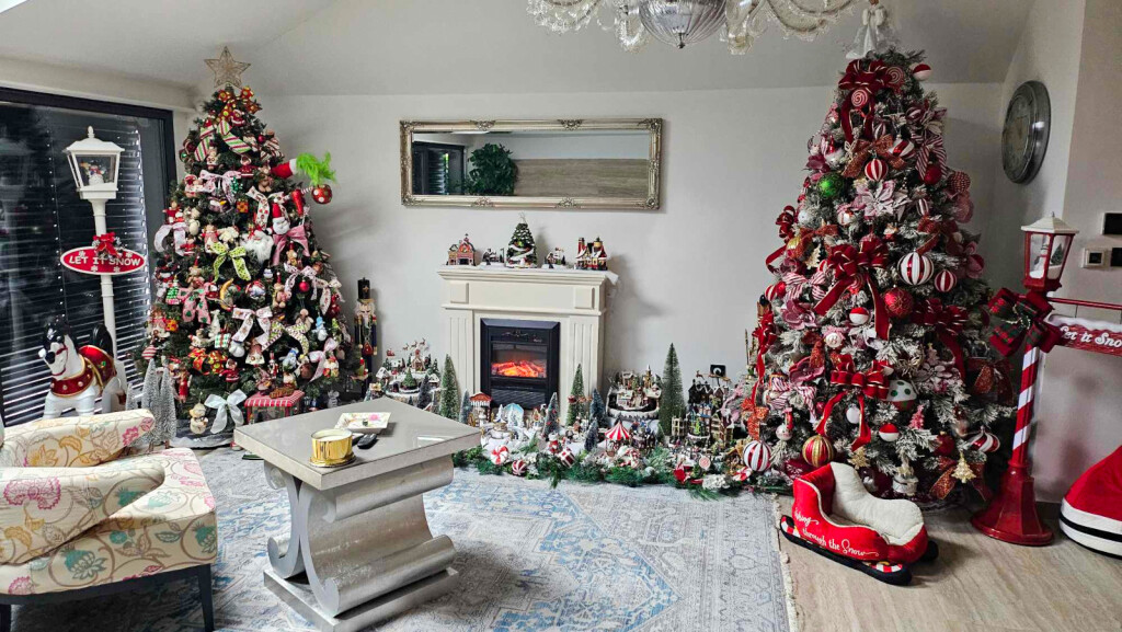 Zagrepčanka Ines svoju kuću pretvorila je u pravu božićnu fantaziju - 4