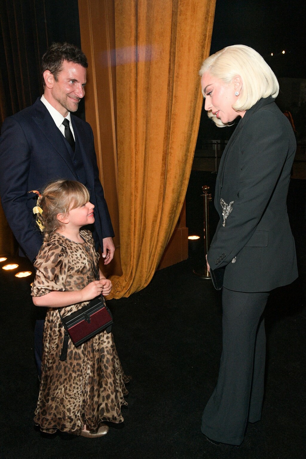 Bradley Cooper i njegova kći Lea s Lady Gagom
