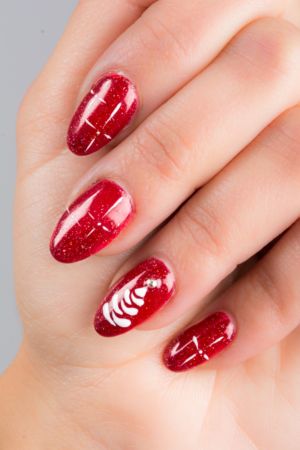 Manikure s motivima Božića