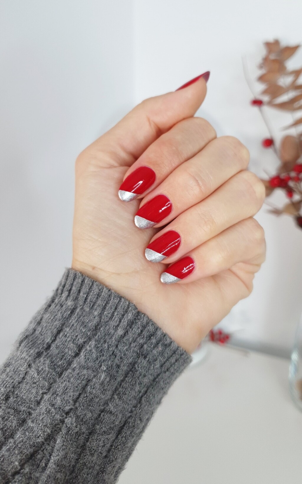 Manikure s motivima Božića