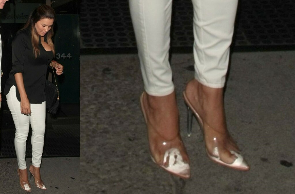 I Eva Longoria imala je problema sa zamagljivanjem cipela