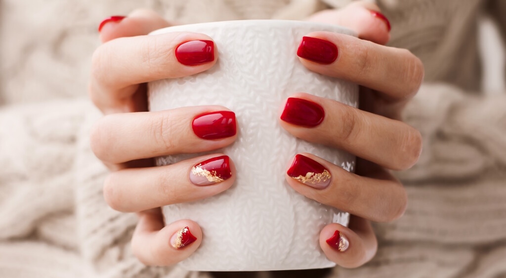 Manikure s motivima Božića