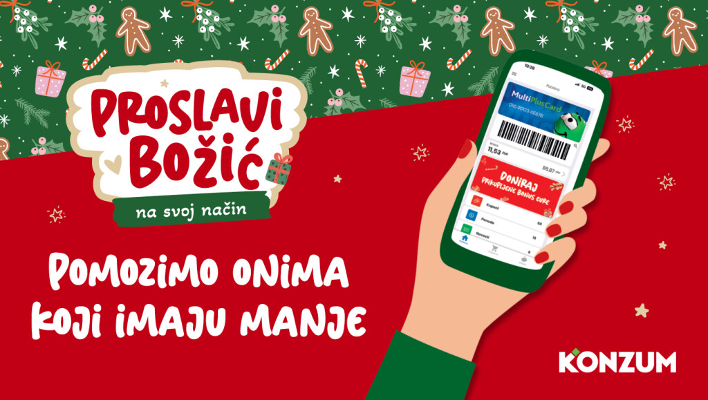 Do 31. prosinca pridružite se u dijeljenju i donirajte svoje MultiPlusCard BONUS eure udruzi po izboru
