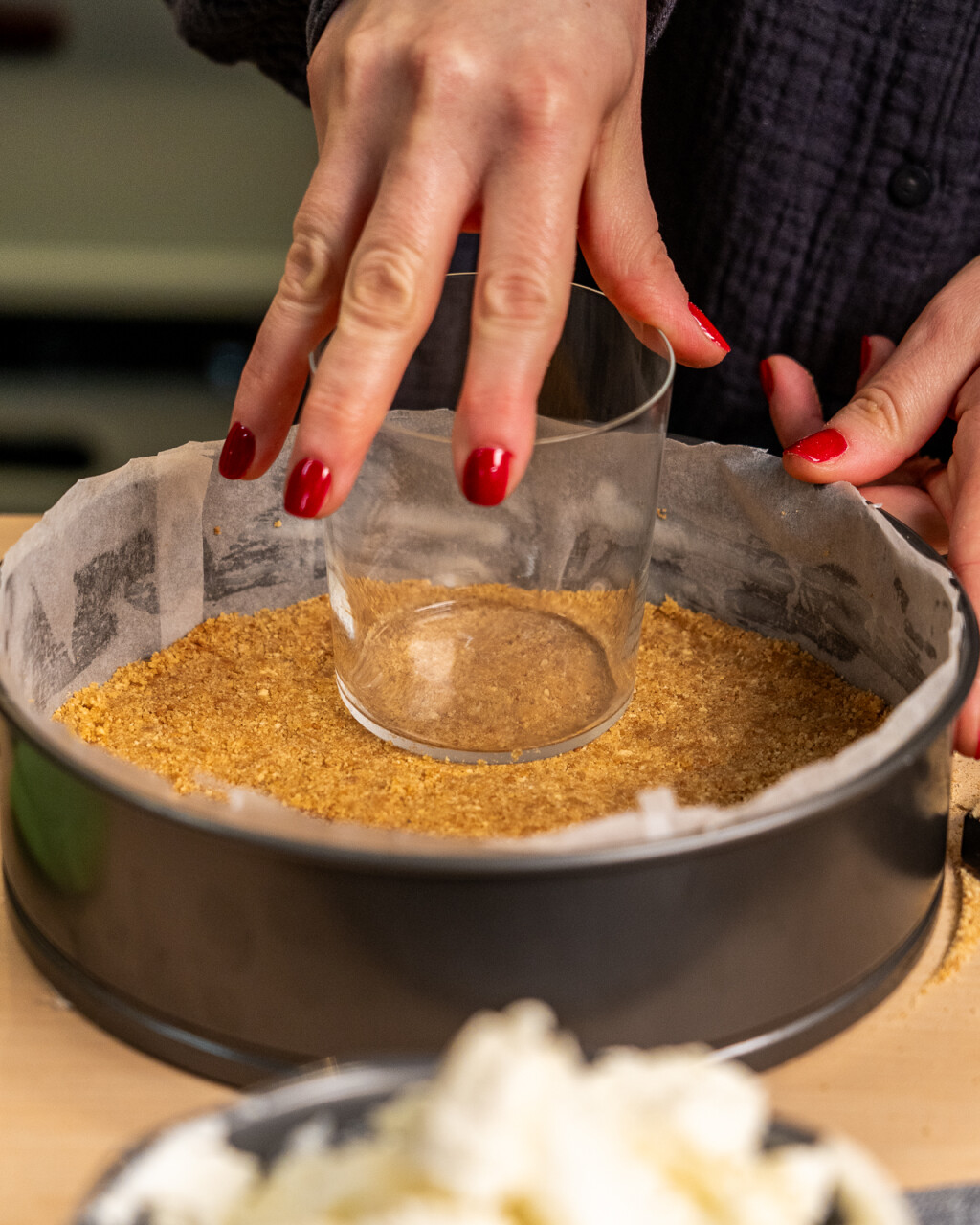 Božićni cheesecake s Plazma mljevenim keksom - 25