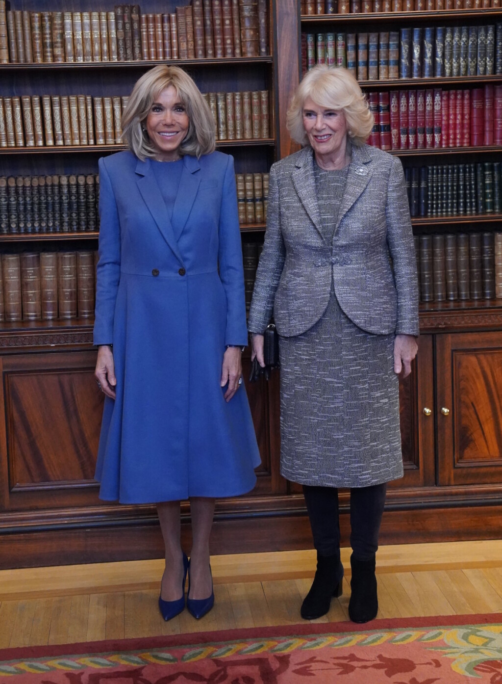 Brigitte Macron i kraljica Camilla na dodjeli nagrada za književnost u Londonu