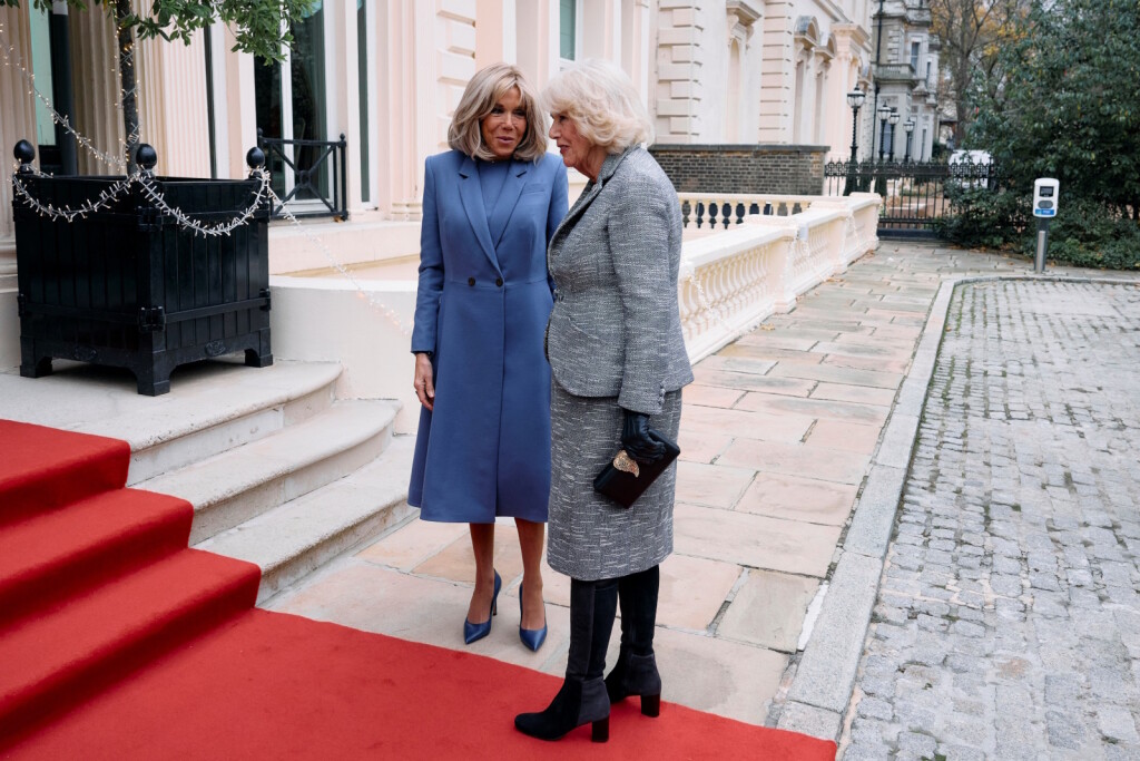 Brigitte Macron i kraljica Camilla na dodjeli nagrada za književnost u Londonu
