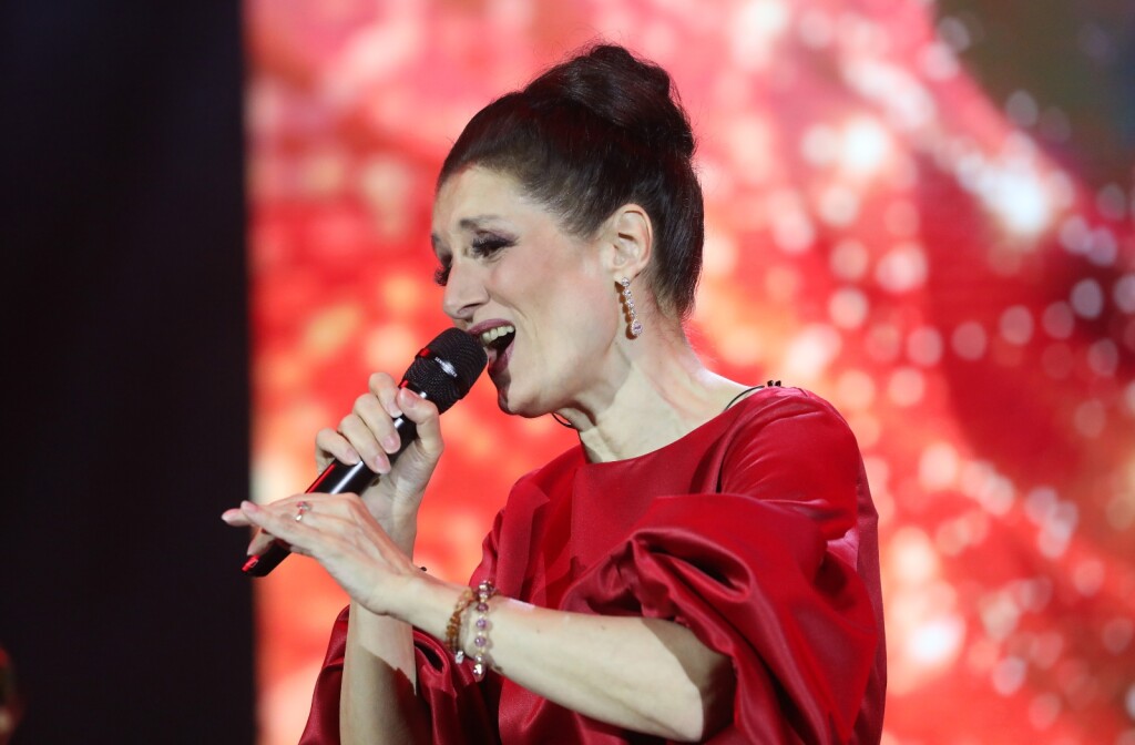 Doris Dragović u riječkoj dvorani Zamet