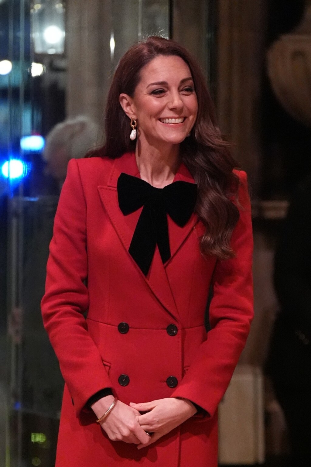 Catherine Middleton u crvenom kaputu