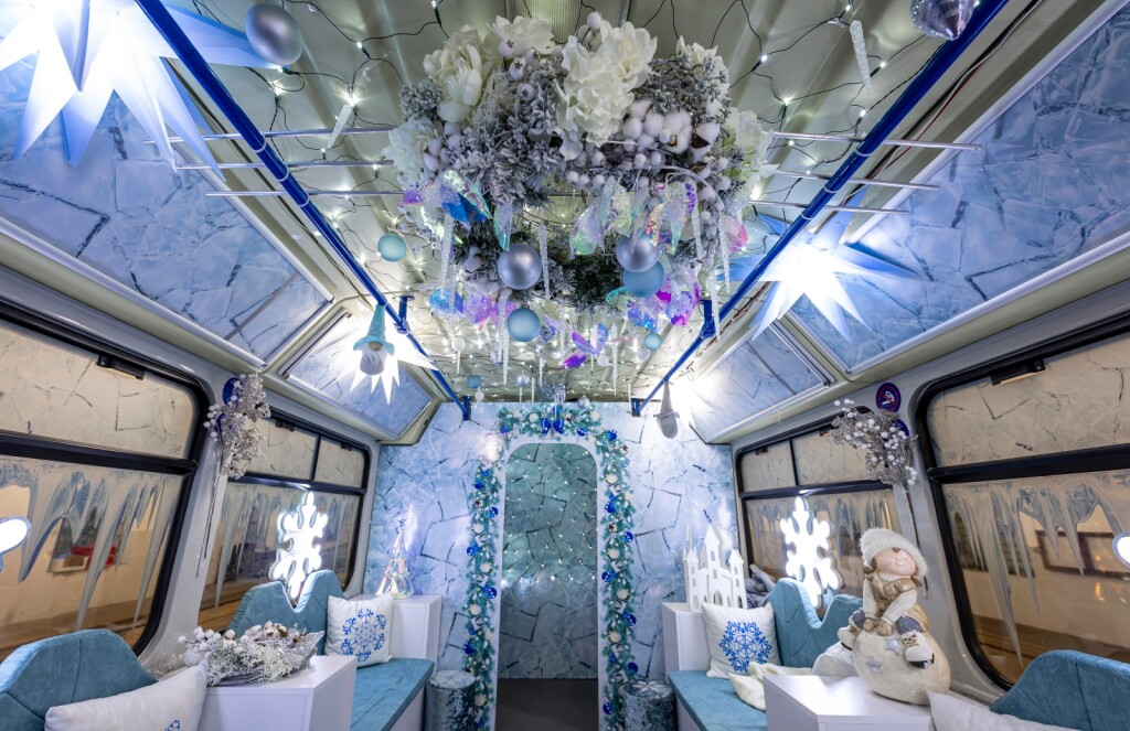 Božićni tramvaj u Osijeku