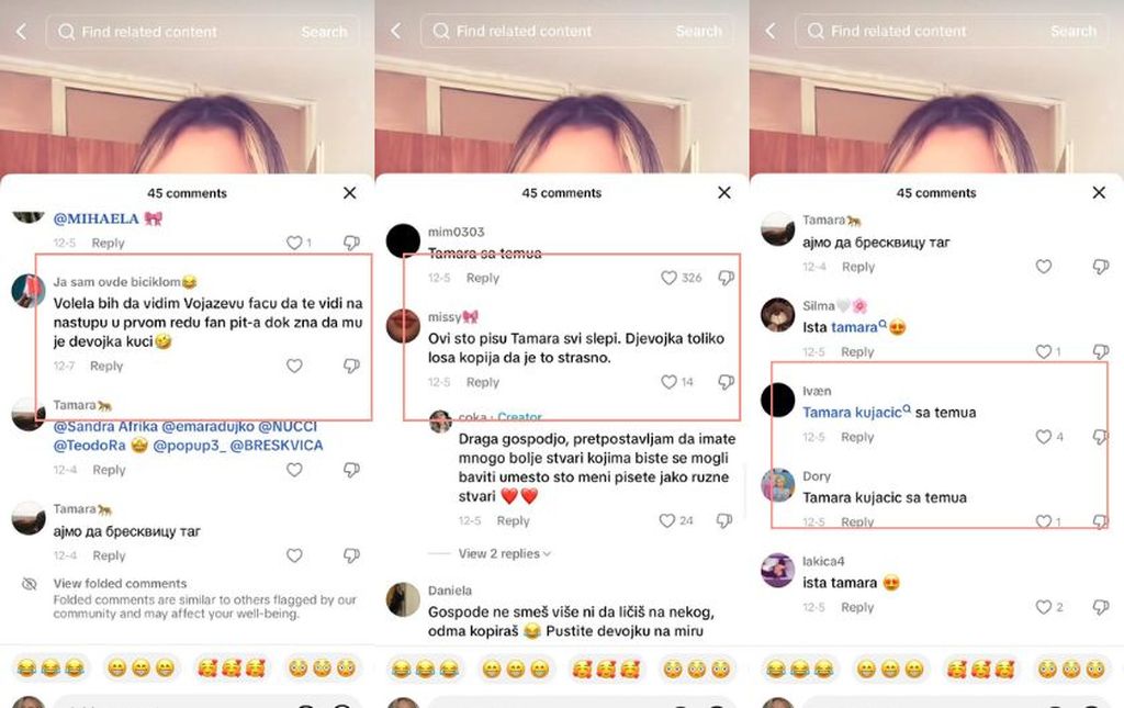 Dvojnica Tamare Kujačić