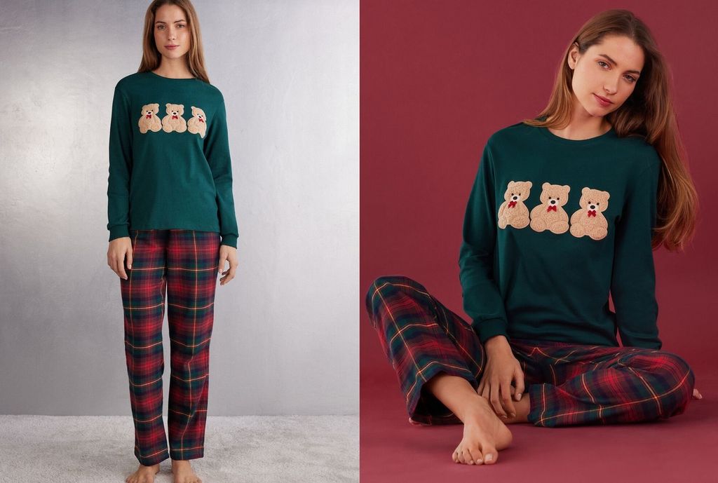 Pidžame na medvjediće