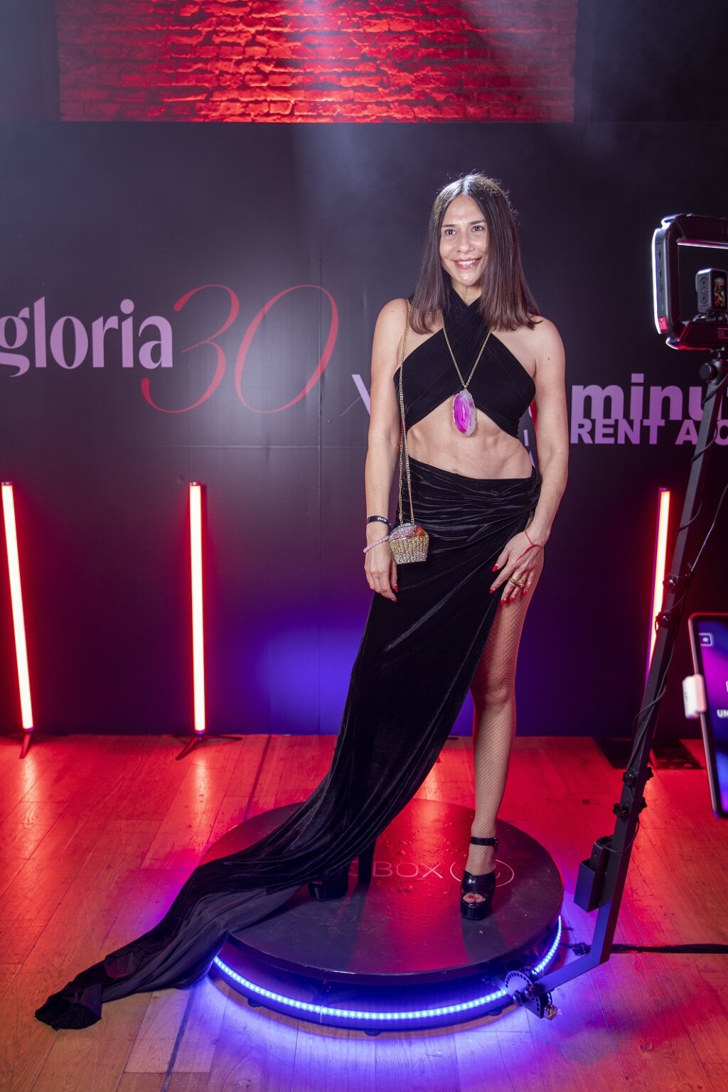 Borna Kotromanić na 30. rođendanu Glorije