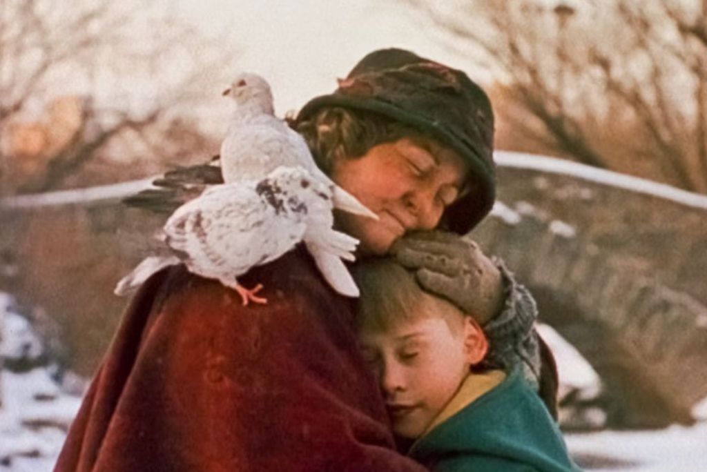 Brenda Fricker i Macaulay Culkin