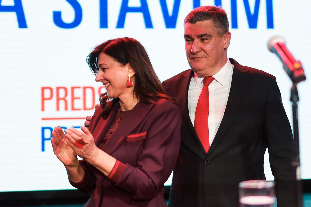 Zoran Milanović i Sanja Musić Milanović