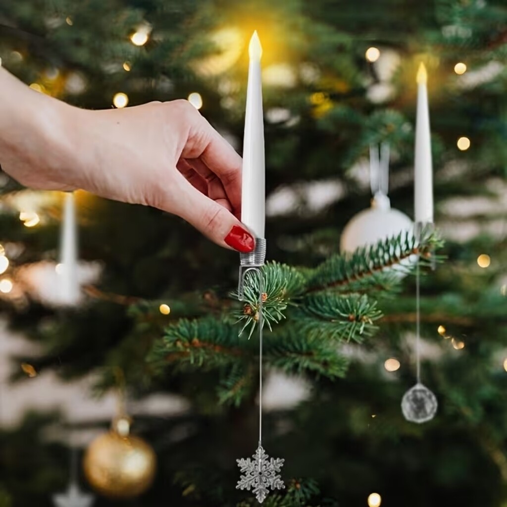 Lampice za bor u obliku svijeće