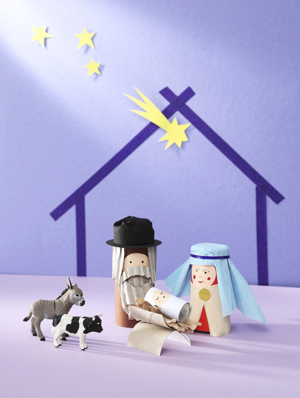 Jaslice od kartonskih rola