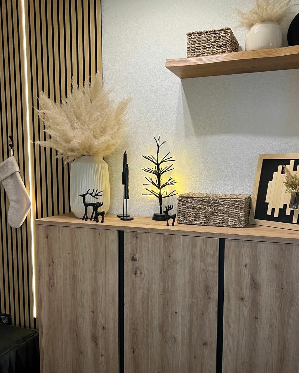 Od svoje majke Kristina je naslijedila ljubav prema kićenju, dekoracijama i uređenju doma, posebno u božićno doba